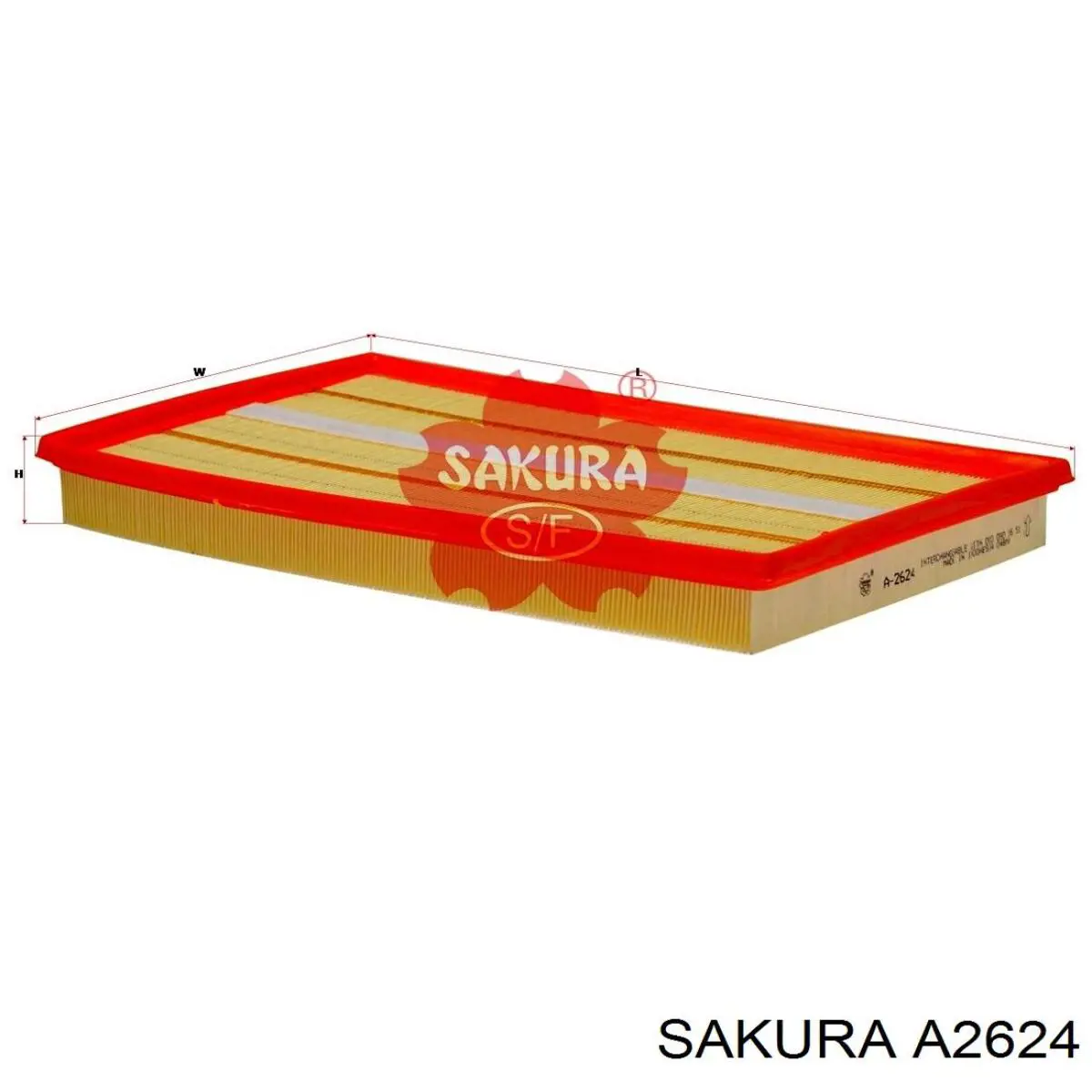 A2624 Sakura воздушный фильтр