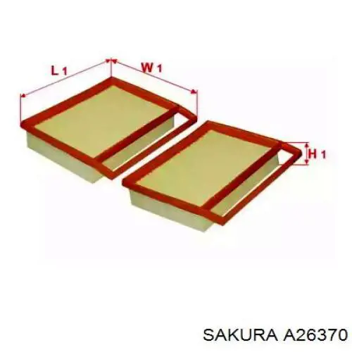 A26370 Sakura воздушный фильтр