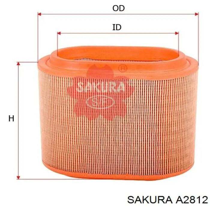 A-2812 Sakura воздушный фильтр