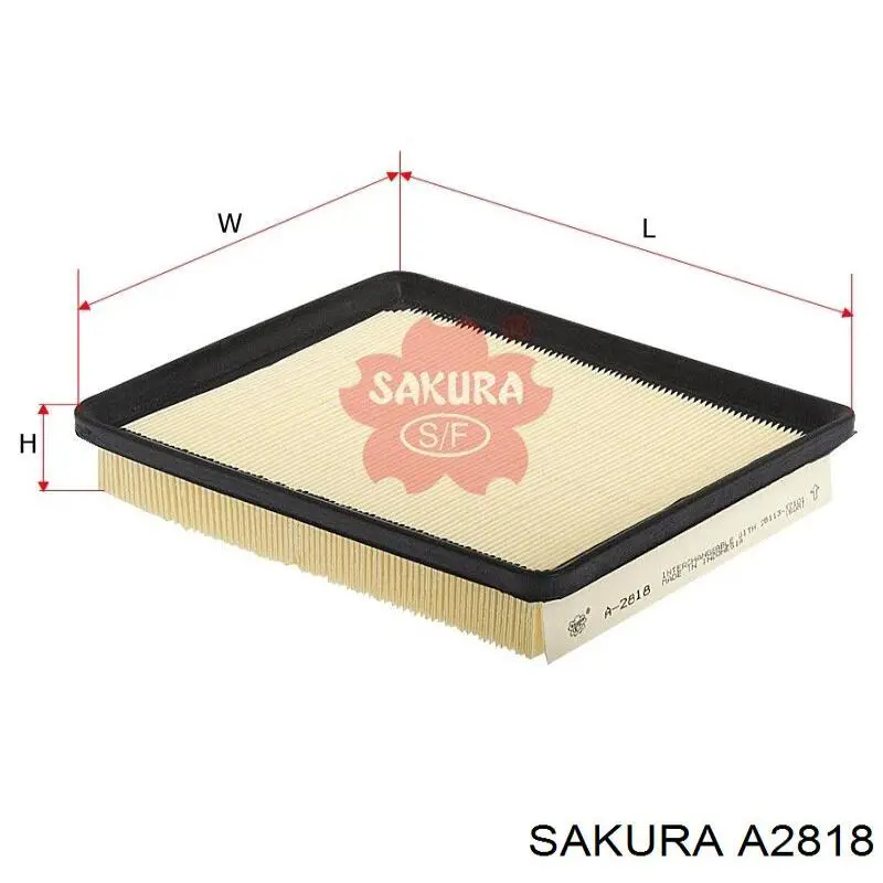 A2818 Sakura воздушный фильтр