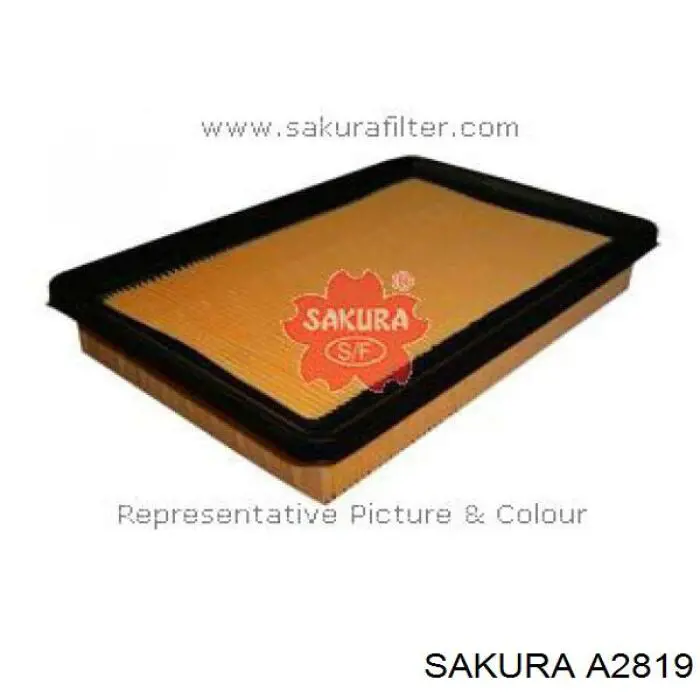 A2819 Sakura Воздушный фильтр двигателя