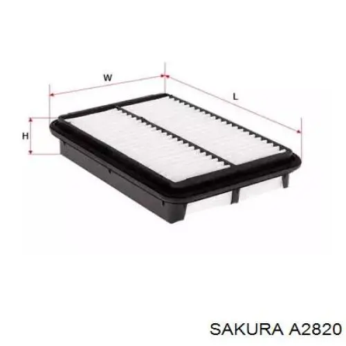 Элемент воздушного фильтра Sakura A2820 цена, от 4.81 USD