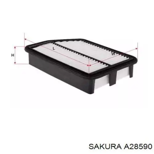 Элемент воздушного фильтра Sakura A28590 цена, от 7.93 USD
