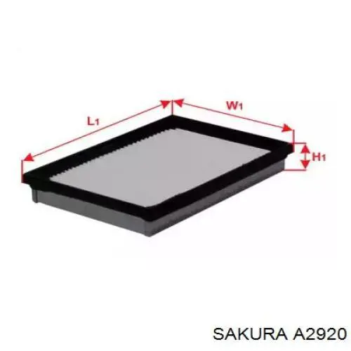 Воздушный фильтр A2920 Sakura