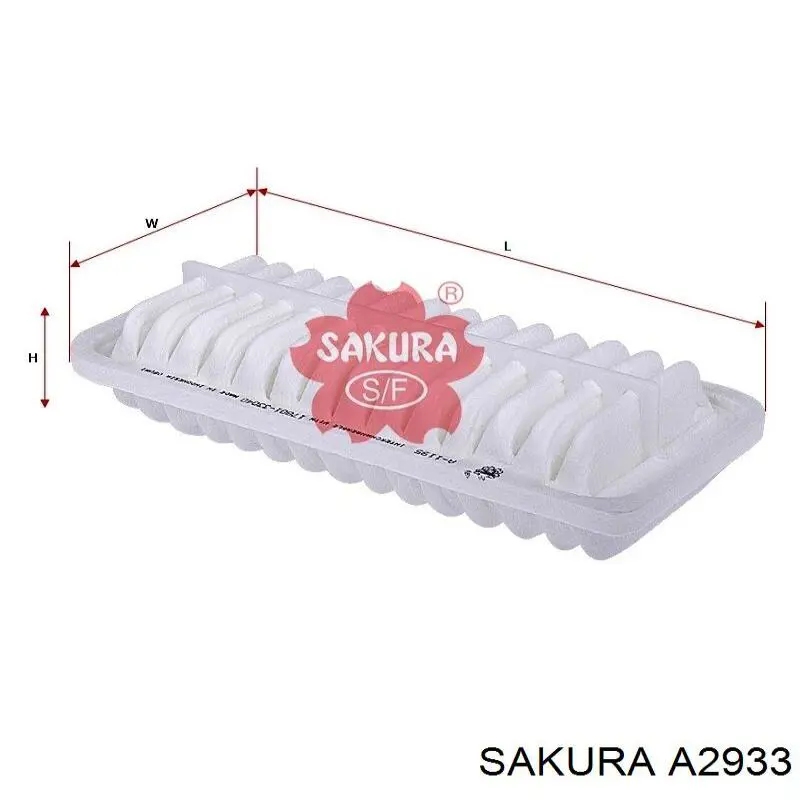 Фильтр воздушный Sakura A2933