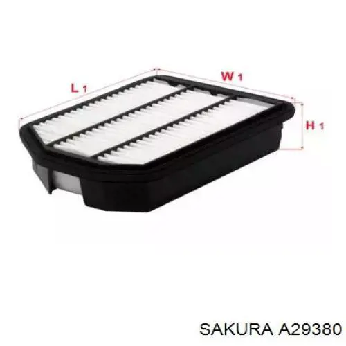 Купить A29380 Sakura Автомобильный фильтр воздуха