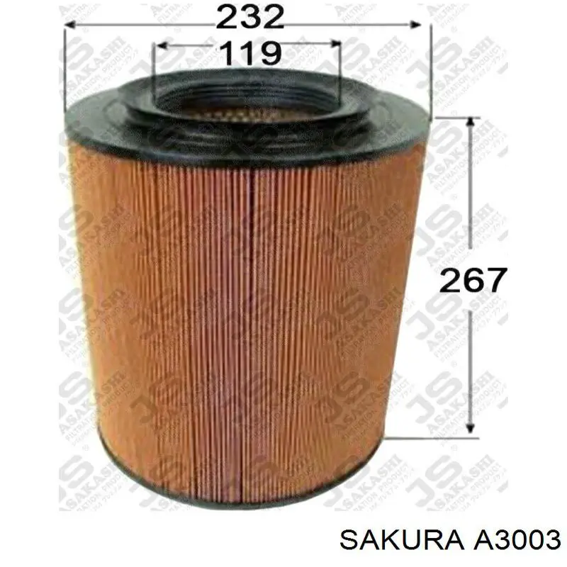 Фильтр воздушный BMW 13721247637