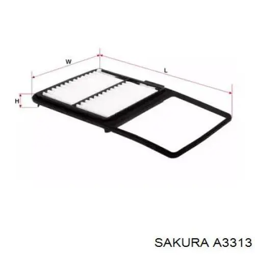 Воздушный фильтр A3313 Sakura