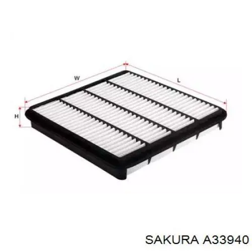 Элемент воздушного фильтра Sakura A33940 цена, от 9.93 USD