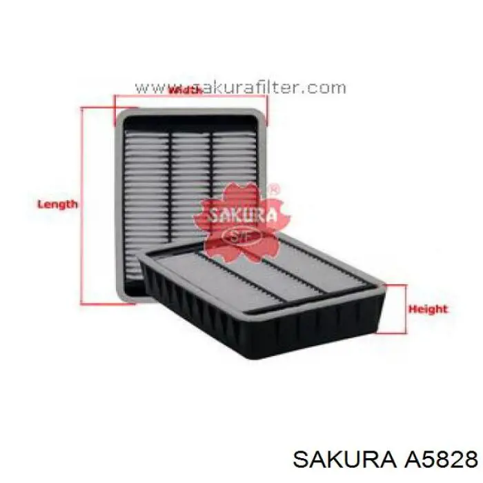 A5828 Sakura воздушный фильтр