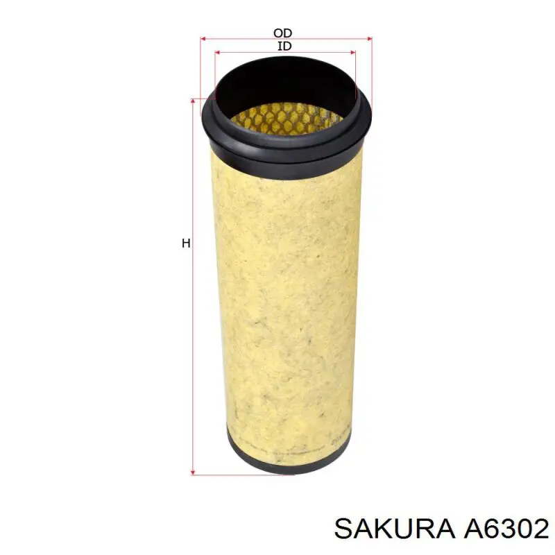 a6302 Sakura воздушный фильтр