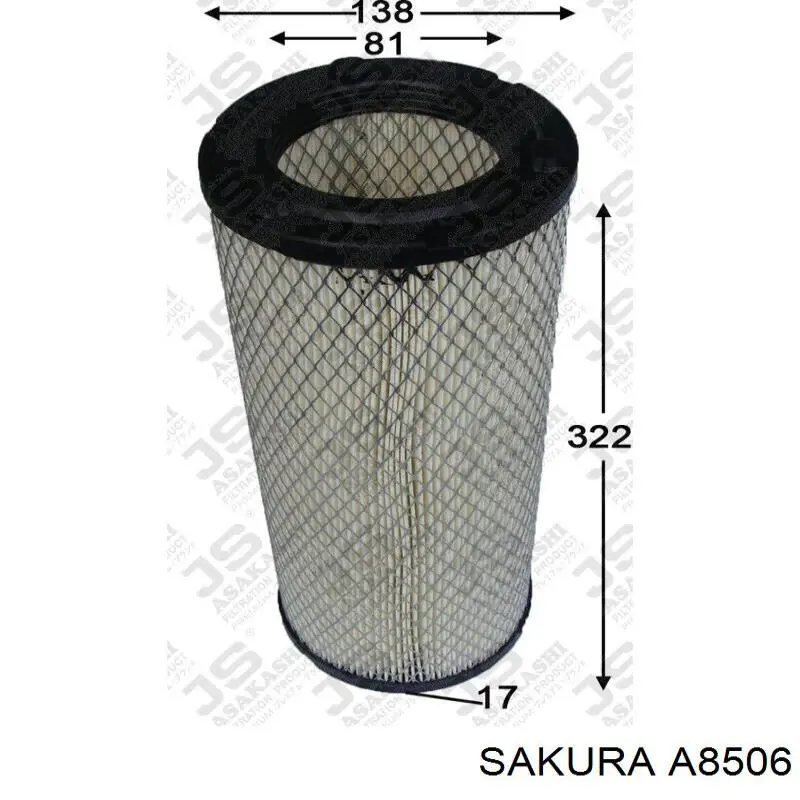 Фильтр воздушный Perkins 26510337