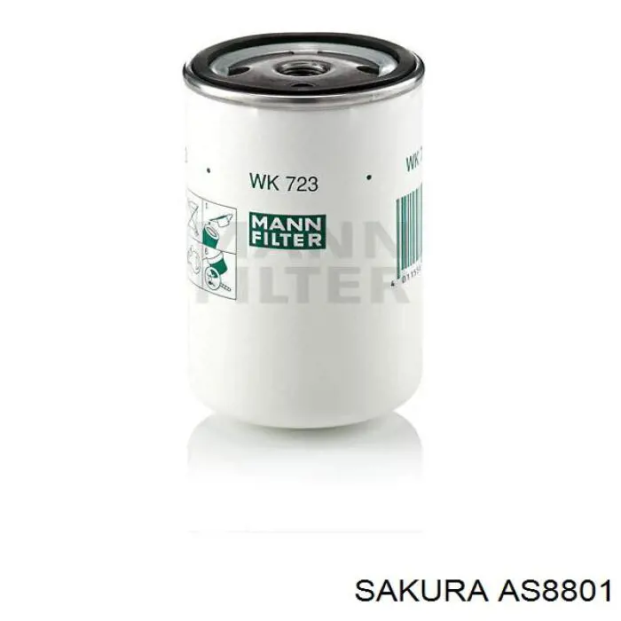 Купить AS8801 Sakura Автомобильный фильтр воздуха