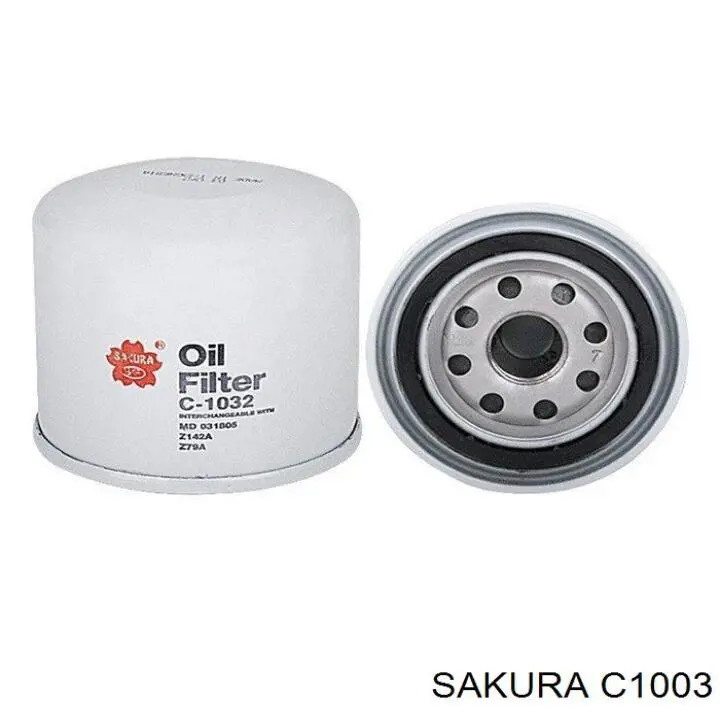 C1003 Sakura Масляный фильтр двигателя