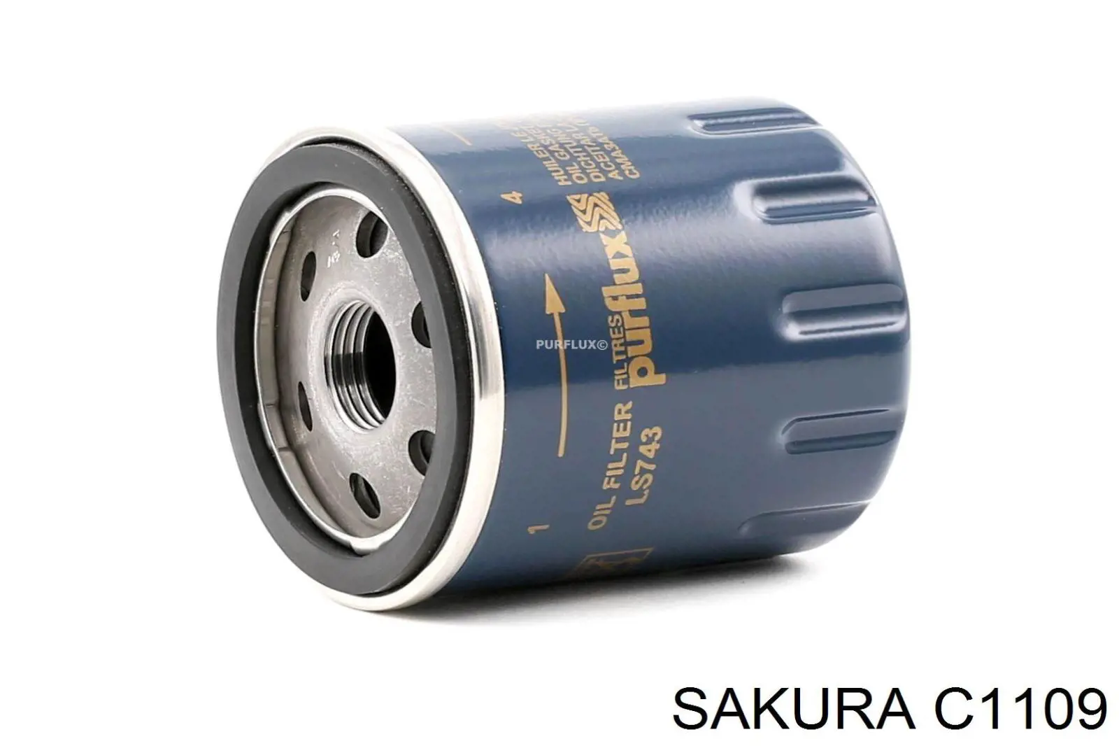 C1109 Sakura Масляный фильтр двигателя
