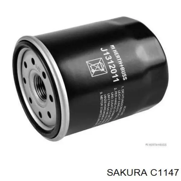 C1147 Sakura Масляный фильтр двигателя
