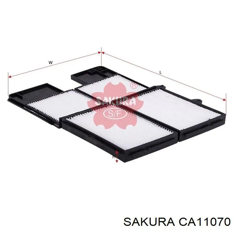 CA-11070 Sakura фильтр салона