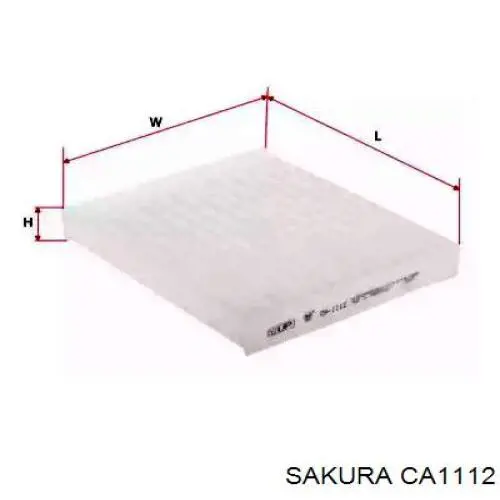 CA1112 Sakura фильтр салона
