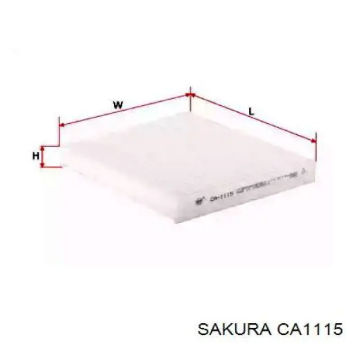 CA1115 Sakura фильтр салона