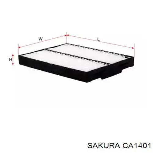 Фильтр салона CA1401 Sakura
