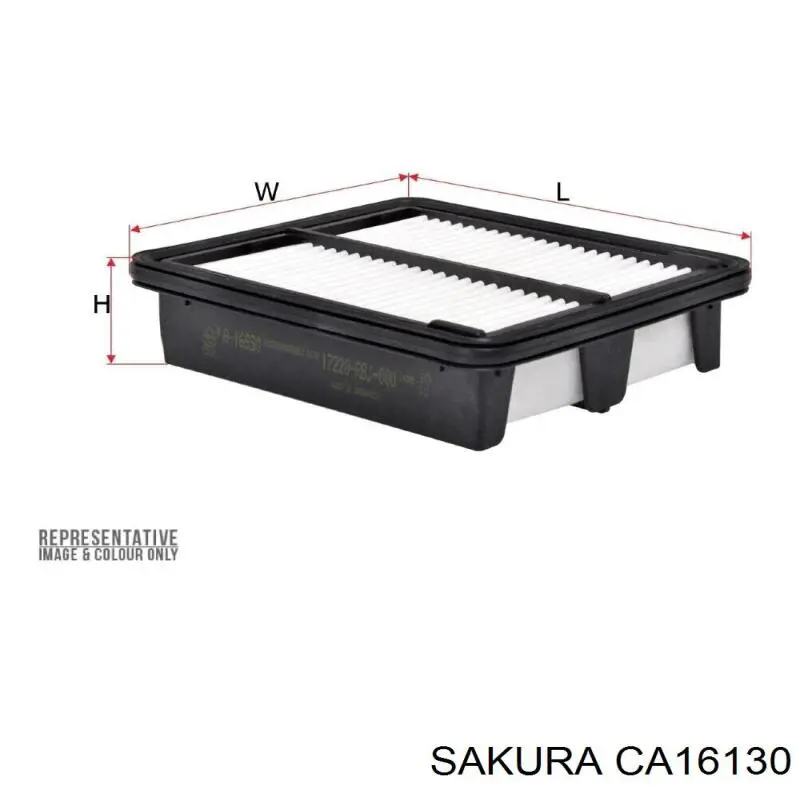 CA16130 Sakura Внутрисалонный фильтр