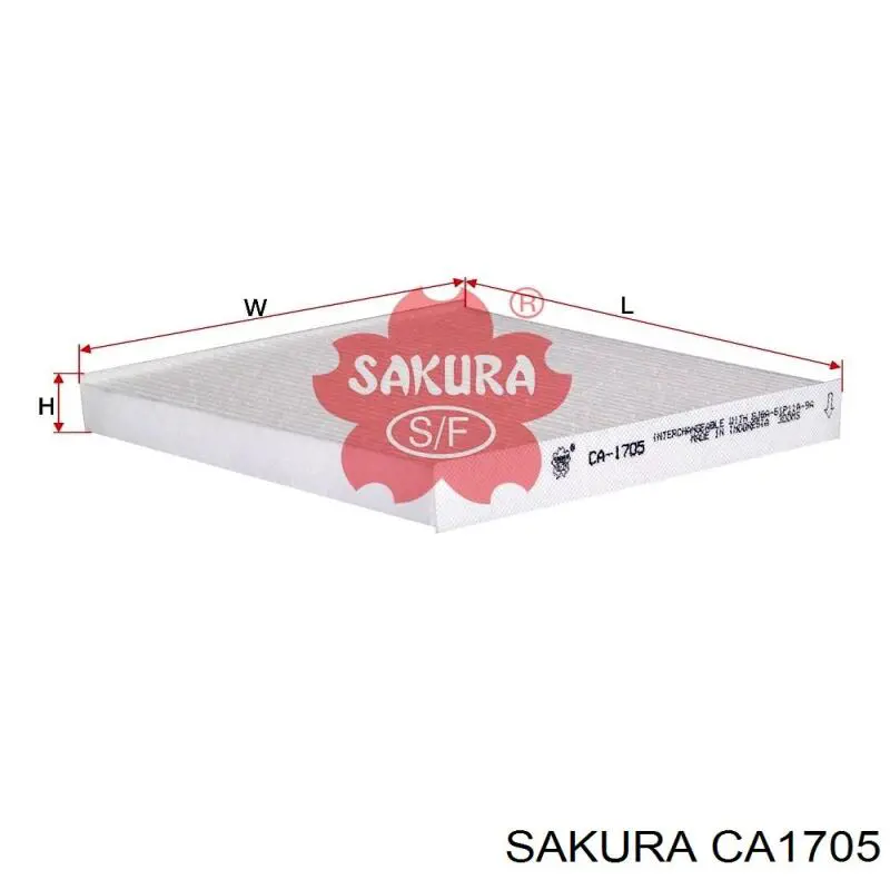 CA1705 Sakura фильтр салона