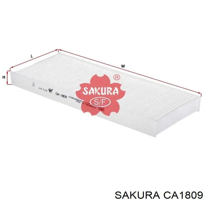 CA1809 Sakura фильтр салона