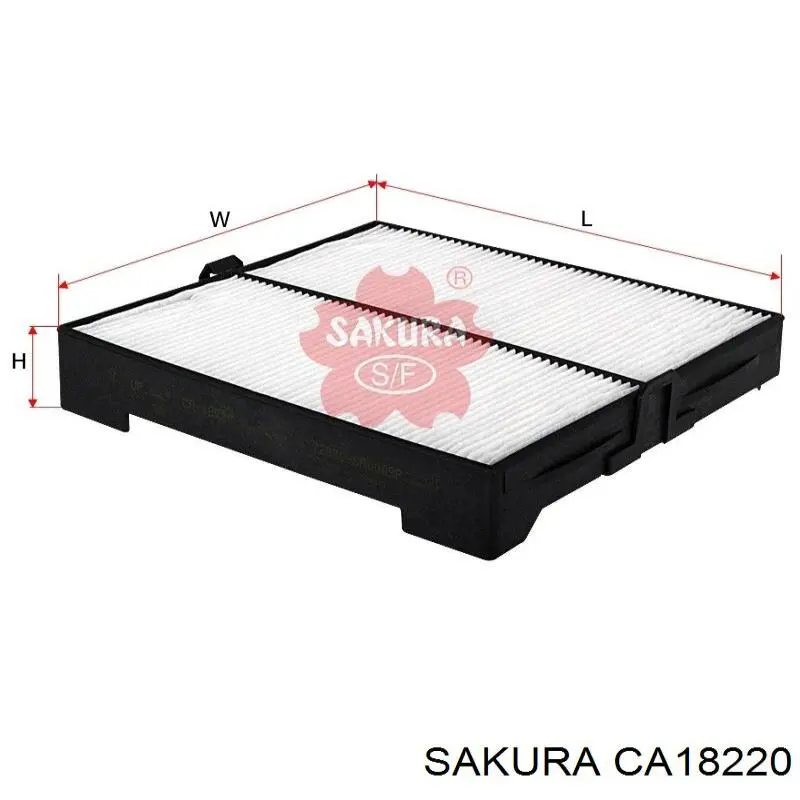 CA18220 Sakura Внутрисалонный фильтр