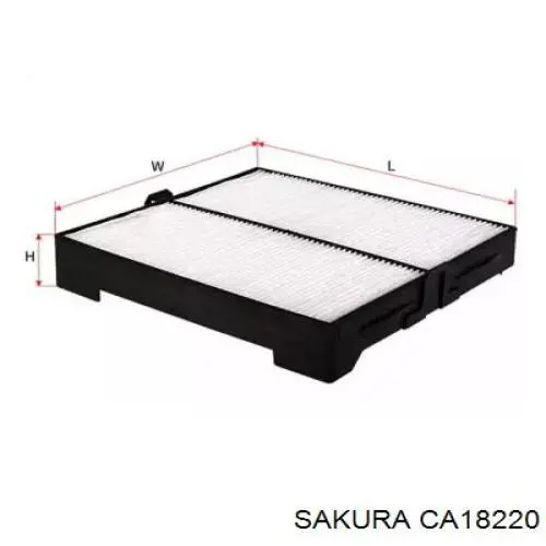 Фильтр воздушный отопителя Sakura CA18220 цена, от 5.92 USD