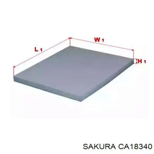 Фильтр салона QC0329C Q-top