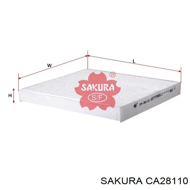 CA-28110 Sakura фильтр салона