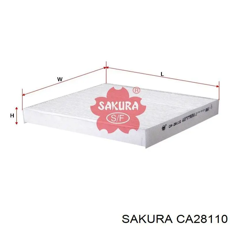 Фильтр салона CA28110 Sakura