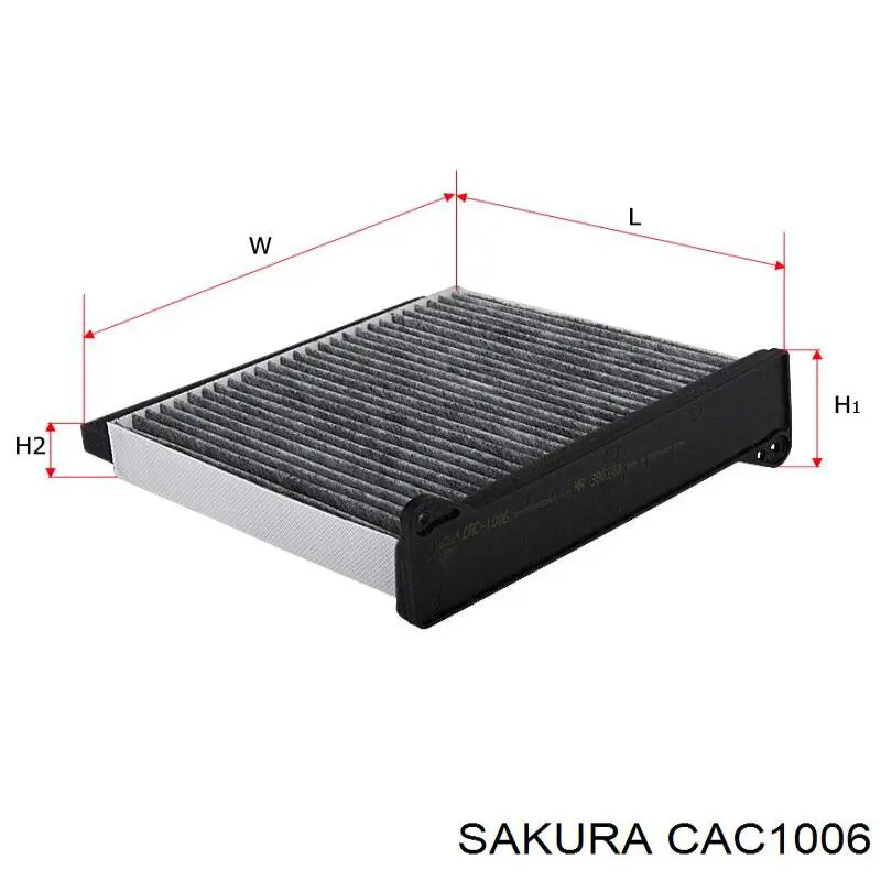 CAC1006 Sakura фильтр салона