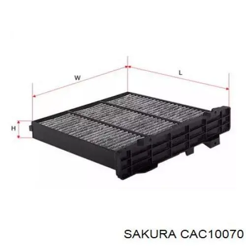 CAC10070 Sakura фильтр салона