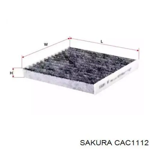 Фильтр салона CAC1112 Sakura