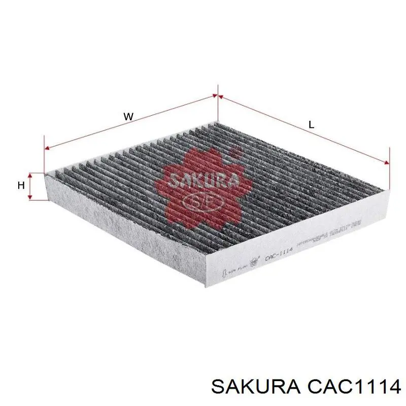 CAC1114 Sakura фильтр салона