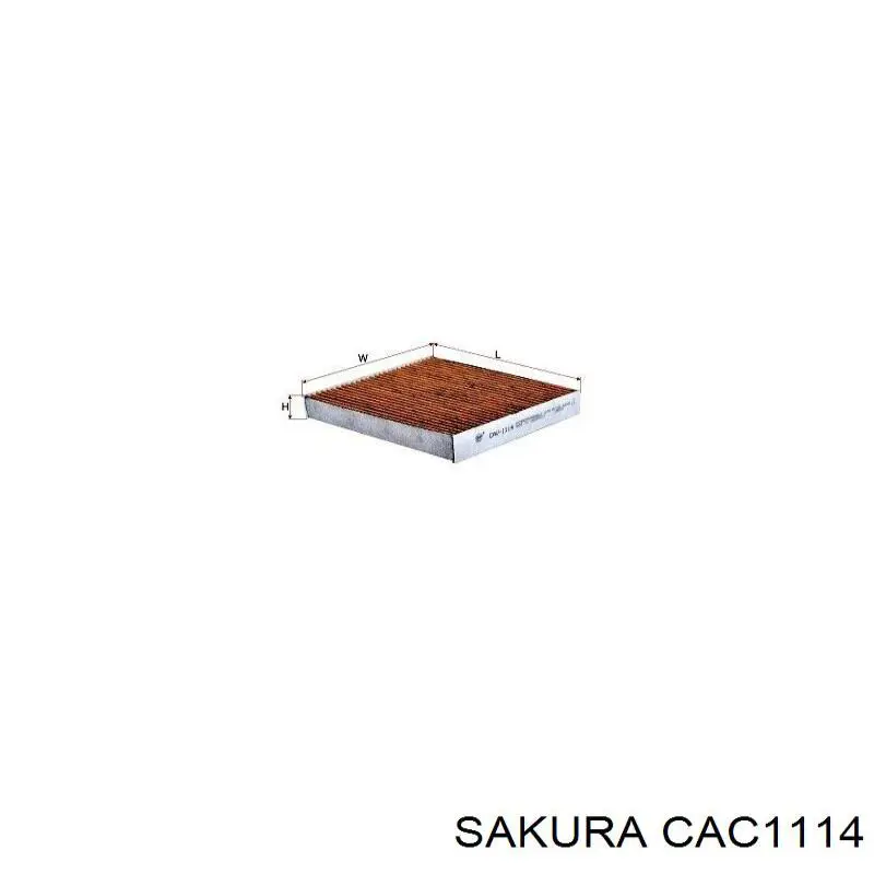 Купить CAC1114 Sakura Фильтр салона угольный