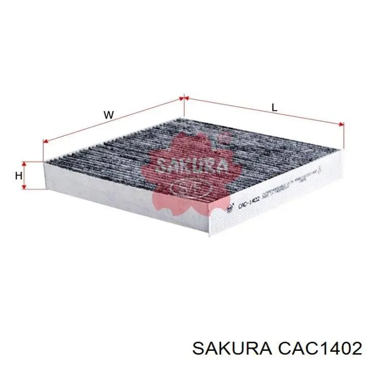 Фильтр салона CAC1402 Sakura