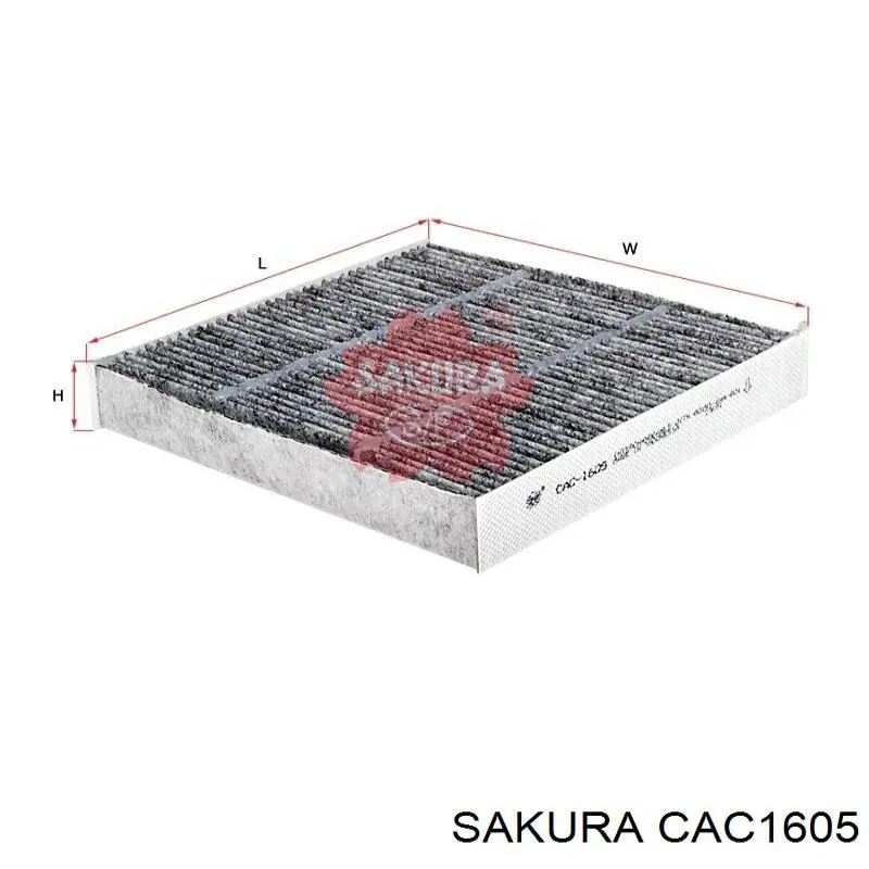 CAC1605 Sakura фильтр салона