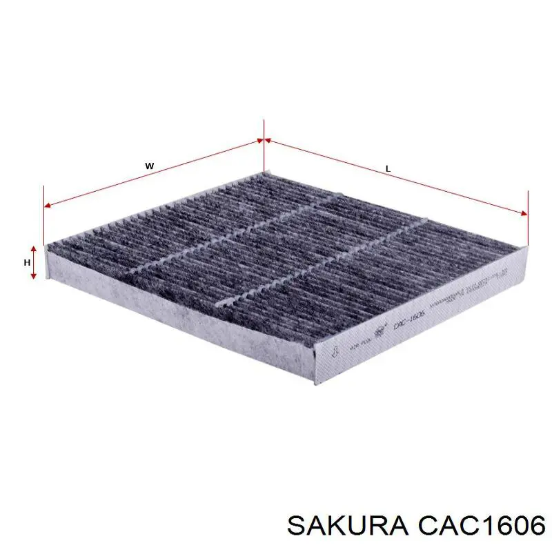 CAC1606 Sakura фильтр салона