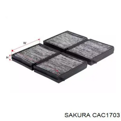 Фильтр салона CAC1703 Sakura