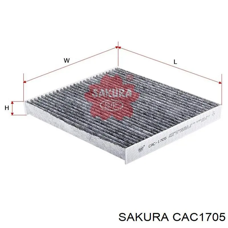 CAC1705 Sakura Внутрисалонный фильтр