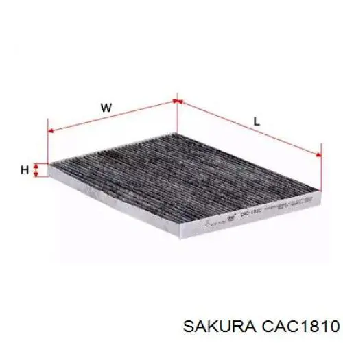 CAC1810 Sakura Внутрисалонный фильтр