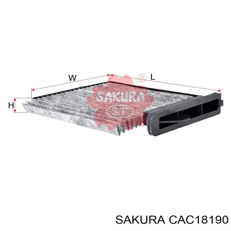 Фильтр салона CAC18190 Sakura