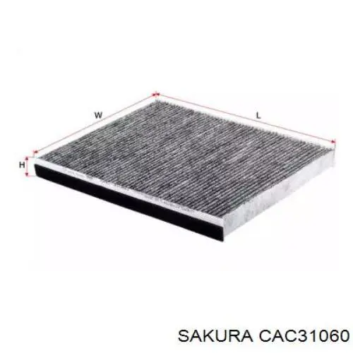 CAC31060 Sakura фильтр салона