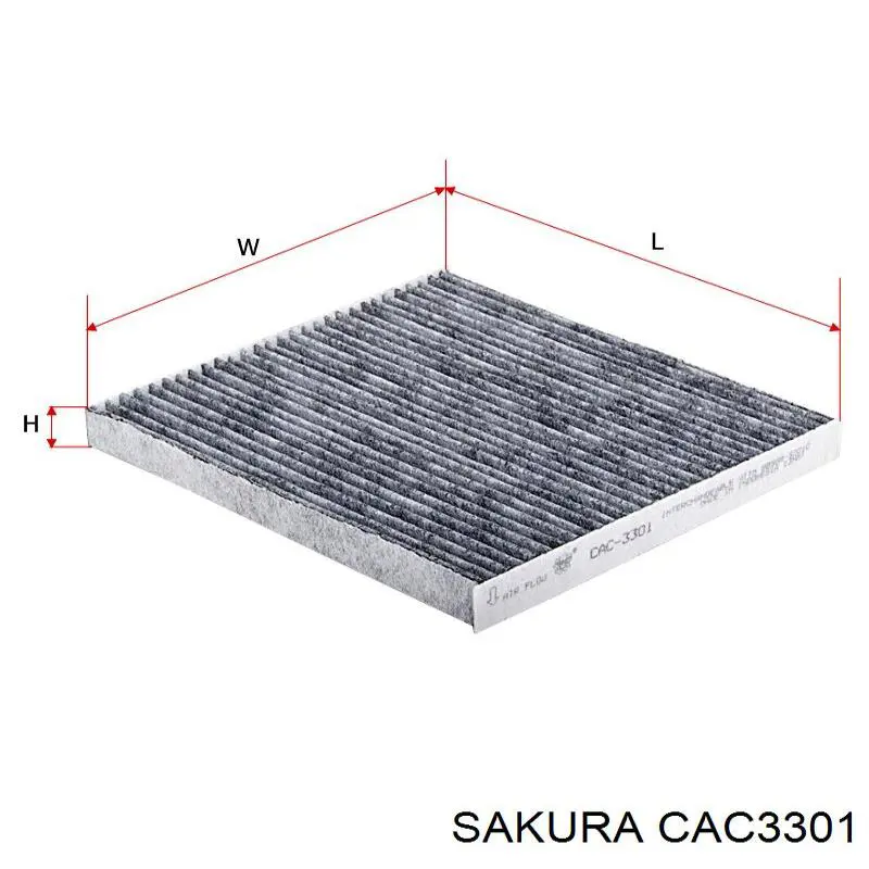 CAC3301 Sakura фильтр салона