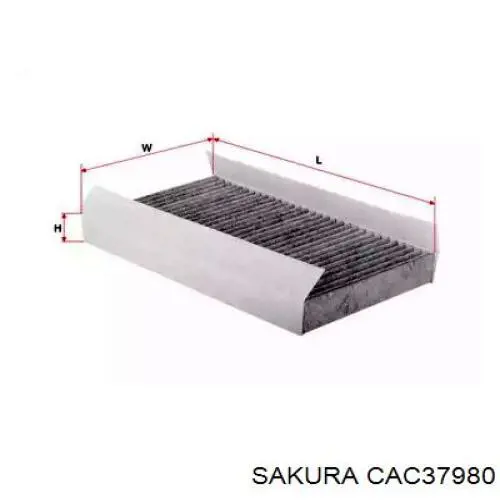 Фильтр салона CAC37980 Sakura