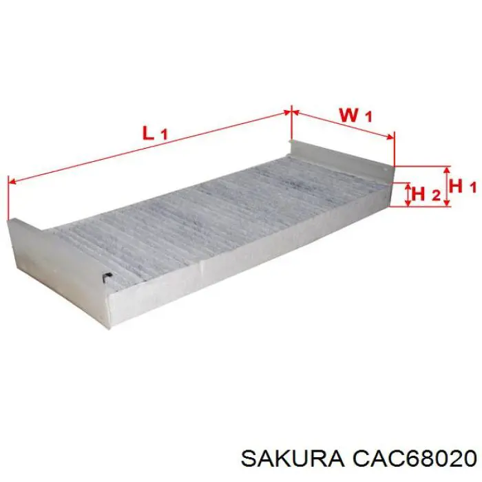 CAC-68020 Sakura фильтр салона