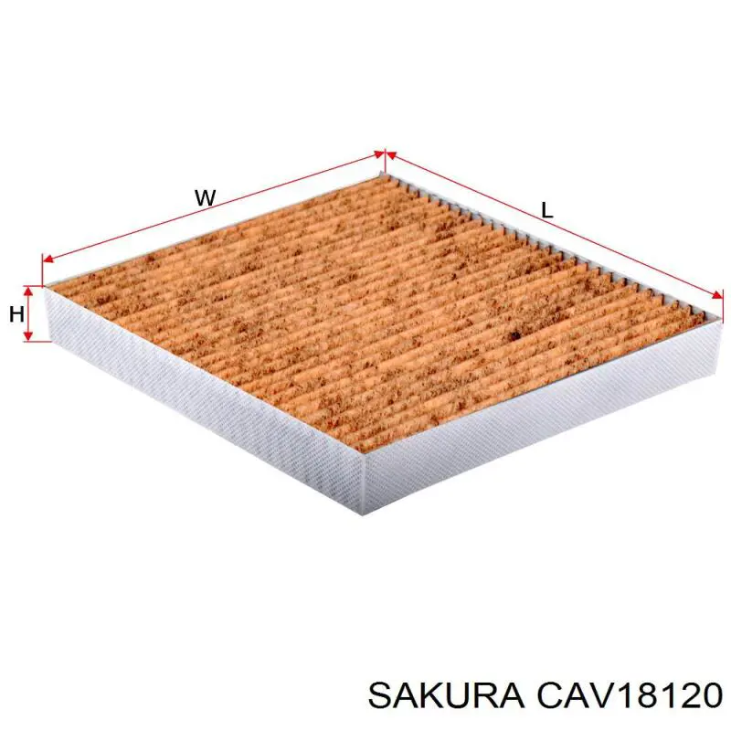 CAV18120 Sakura фильтр салона