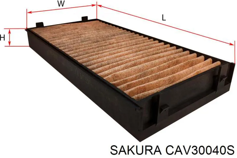 CAV30040S Sakura filtro de salão